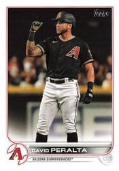 2022 Topps Base Set David Peralta #410 card