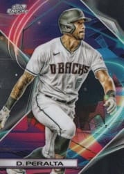 2022 Topps Cosmic Chrome Base Set David Peralta #142 card