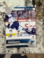 2019 Topps Now NHL Stickers David Perron #110 card