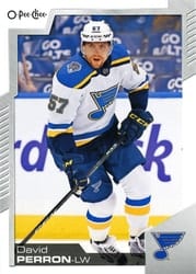 2020-21 O-Pee-Chee Base Set David Perron #370 card