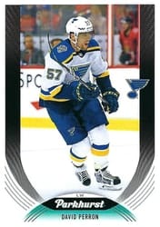2020-21 Parkhurst Base Set David Perron #189 card