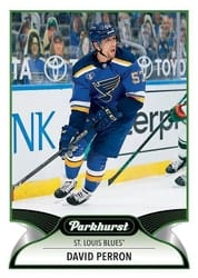 2021-22 Parkhurst Base Set David Perron #119 card