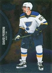 2021-22 SkyBox Metal Universe Base Set David Perron #96 card