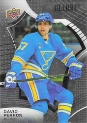 2021-22 Upper Deck Allure Base Set David Perron #17 card