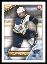 2021 Topps NHL Sticker David Perron #464 card