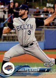 2018 Topps Pro Debut Base Set David Peterson #83 card