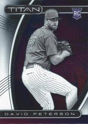 2021 Panini Chronicles Titan David Peterson #15 card