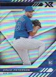 2021 Panini Chronicles XR David Peterson #17 card