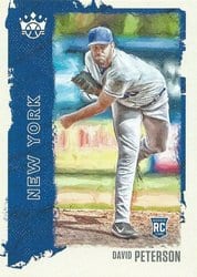 2021 Panini Diamond Kings Base Set David Peterson #143 card