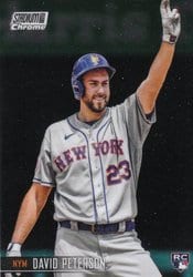 2021 Stadium Club Chrome Base Set David Peterson #305 card