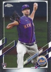 2021 Topps Chrome Base Set David Peterson #133 card