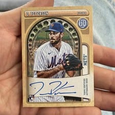 2021 Topps Gypsy Queen Autographs David Peterson #GQA-DP card