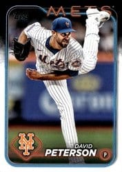 2024 Topps Update Base Set David Peterson #US104 card
