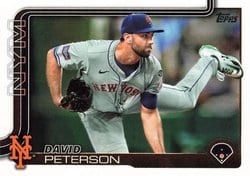 2025 Topps Base Set David Peterson #131 card