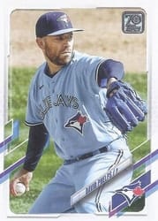 2021 Topps Update Base Set David Phelps #US179 card