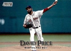 2019 Stadium Club Base Set David Price #9 card