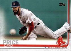 2019 Topps Base Set David Price #13 card