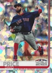 2019 Topps Chrome Sapphire Edition Base Set David Price #314 card