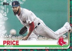 2019 Topps Holiday Base Set David Price #HW68 card