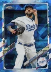 2021 Topps Chrome Sapphire Edition Base Set David Price #416 card