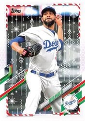 2021 Topps Holiday Base Set David Price #HW89 card