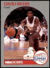 1990-91 Hoops Base Set David Rivers #150 card