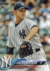2018 Topps Base Set David Robertson #598 card