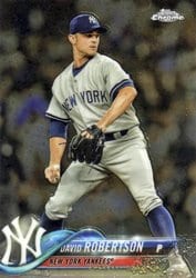 2018 Topps Chrome Base Set David Robertson #112 card