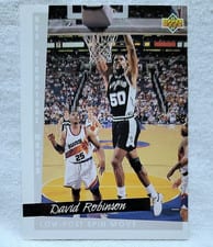 1993-94 Upper Deck Base Set David Robinson #248 card