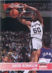 1994-95 Hoops Base Set David Robinson #196 card