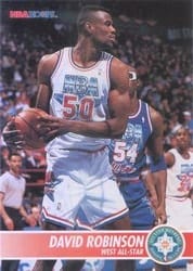 1994-95 Hoops Base Set David Robinson #248 card