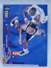 1995-96 Collector's Choice Base Set David Robinson #189 card