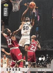 1995-96 Collector's Choice Base Set David Robinson #344 card
