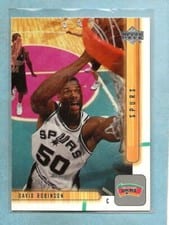 2001-02 Upper Deck Base Set David Robinson #150 card