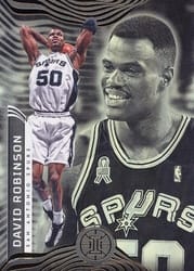2021-22 Panini Illusions Base Set David Robinson #128 card