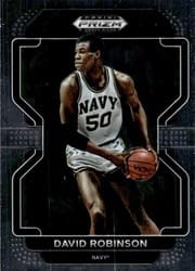 2022 Panini Prizm Draft Picks Base Set David Robinson #10 card