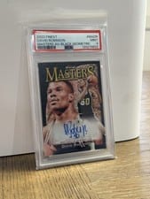 2023-24 Finest Masters Autographs David Robinson #MA-DR card
