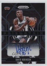 2024-25 Panini Prizm Prizmatrix Signatures David Robinson #PMX-DRS card