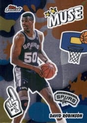 2025-26 Finest Muse David Robinson #M-19 card