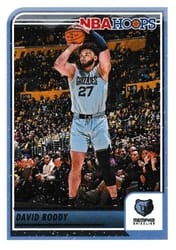 2023-24 Hoops Winter Base Set David Roddy #146 card