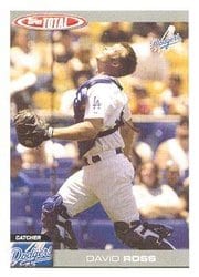 2004 Topps Total Base Set David Ross #138 card