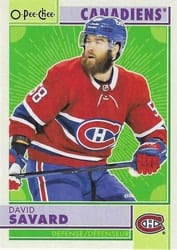 2022-23 O-Pee-Chee Retro David Savard #418 card