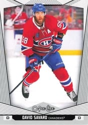 2024-25 O-Pee-Chee Base Set David Savard #40 card