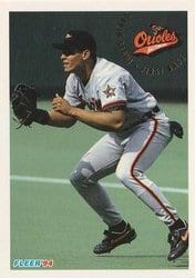 1994 Fleer Base Set David Segui #20 card