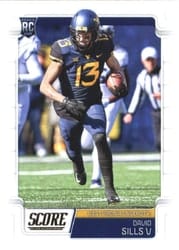 2019 Score Base Set David Sills V #405 card