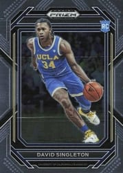 2023 Panini Prizm Draft Picks Base Set David Singleton #16 card