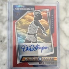 2021-22 Panini Chronicles Airborne Signatures David Thompson #AIR-DTH card
