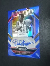 2023 Panini Prizm Draft Picks Legacy Signatures David Thompson #LS-DVT card
