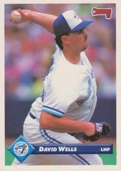 1993 Donruss Base Set David Wells #511 card