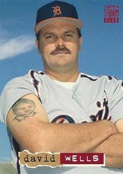 1994 Stadium Club Base Set David Wells #617 card